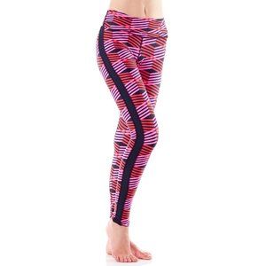 Emily Hsu Designs Pink Geometric Leggings pants